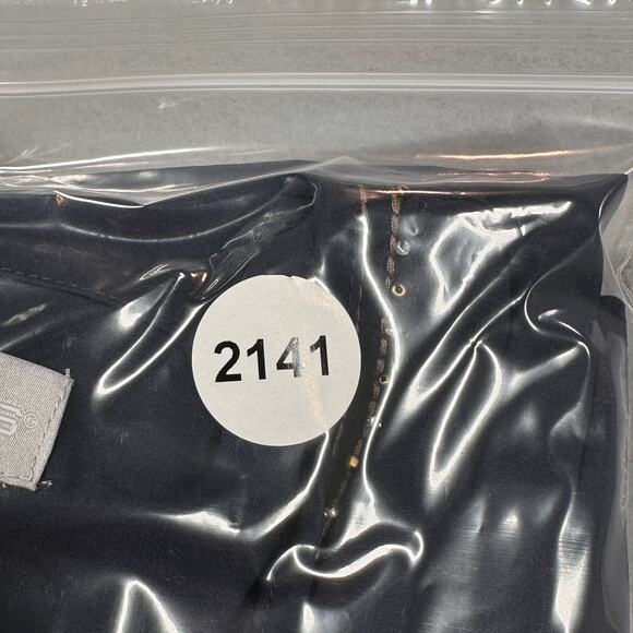 Chicos Dress Womens 1 Blue Pink Tunic Beaded Hippie Boho Peasant Coastal Resort - Picture 12 of 12